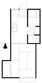 コーポ山内第1の間取り