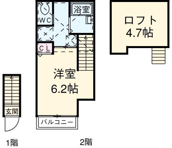 バーミープレイス赤羽の間取り