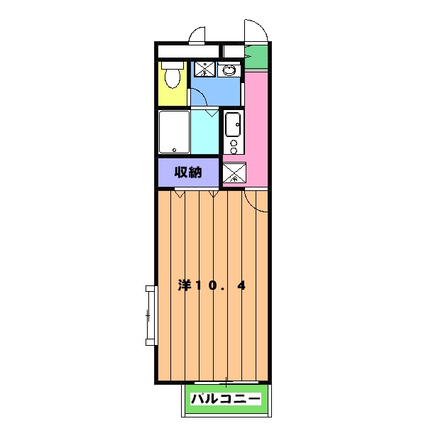 アンプルールフェールKOKIの間取り