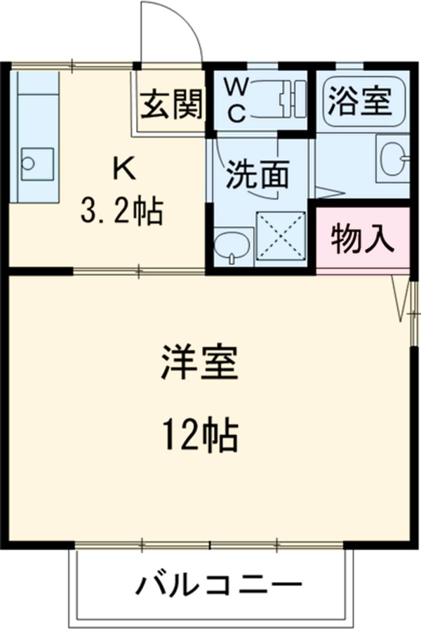サンハイツの間取り