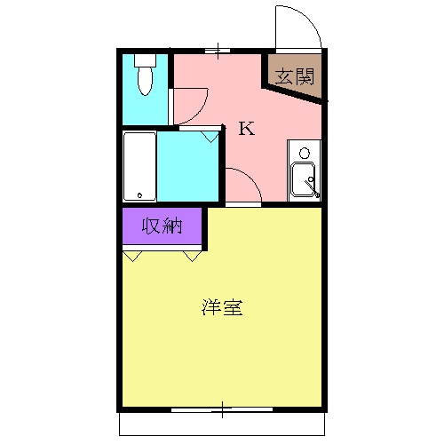 メゾンロイヤルいまいずみの間取り