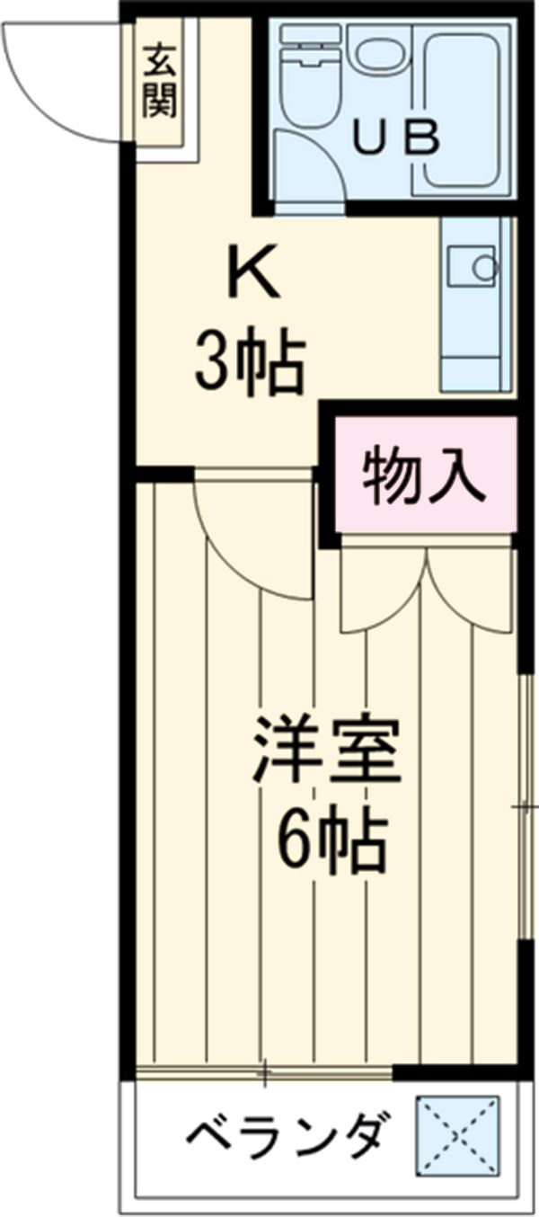 メゾン御幸の間取り