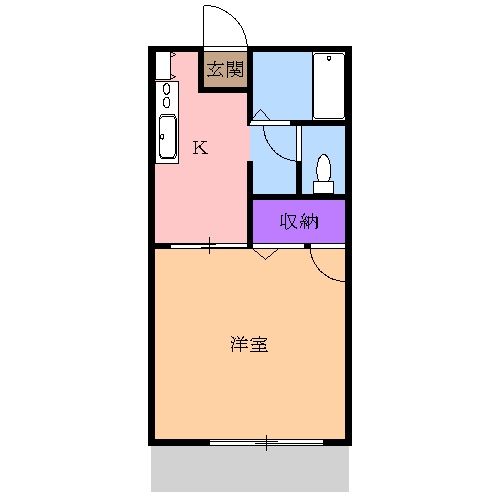 メゾン・ド・ラペBの間取り