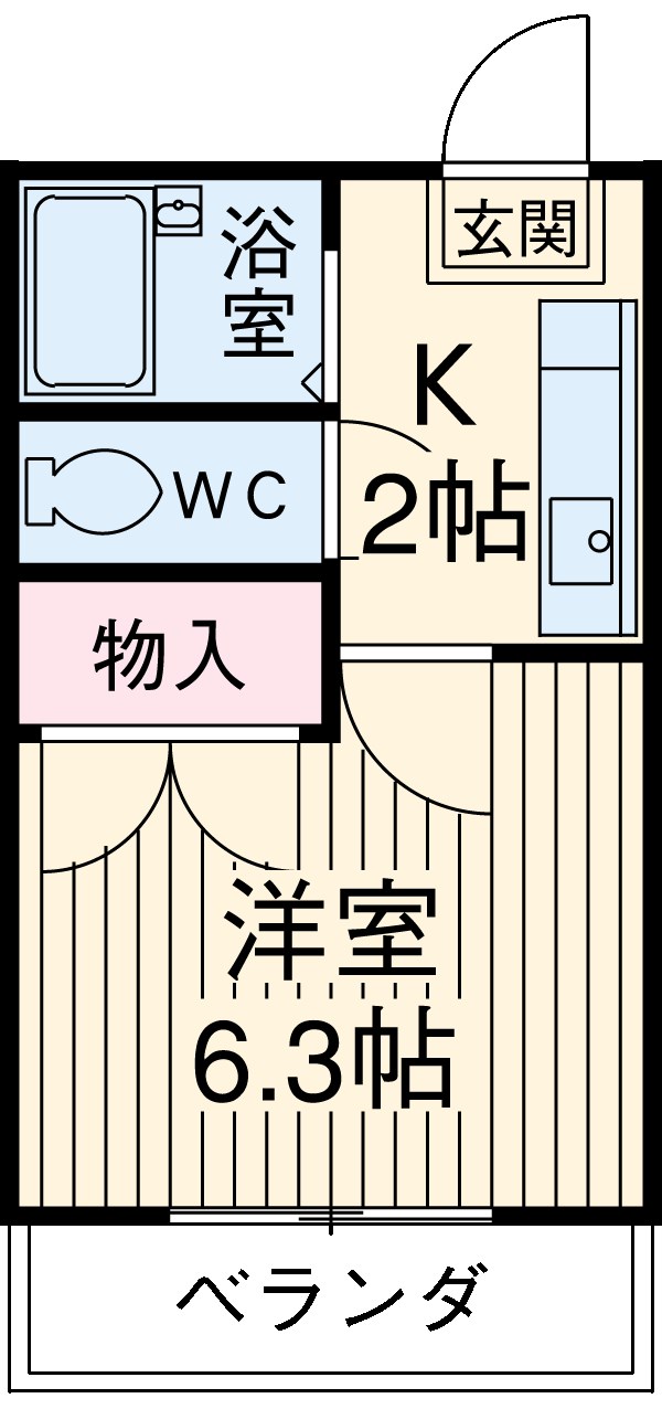 メゾンライトピュアの間取り