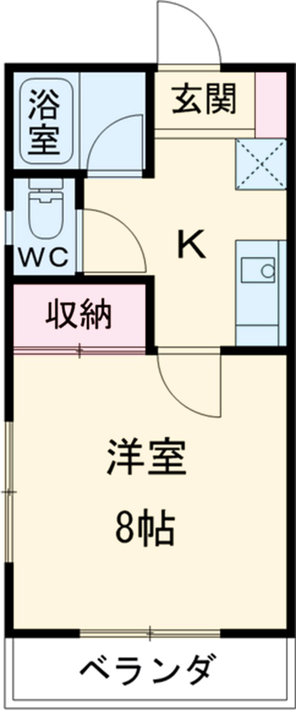 ウッディハイツ Ⅱの間取り