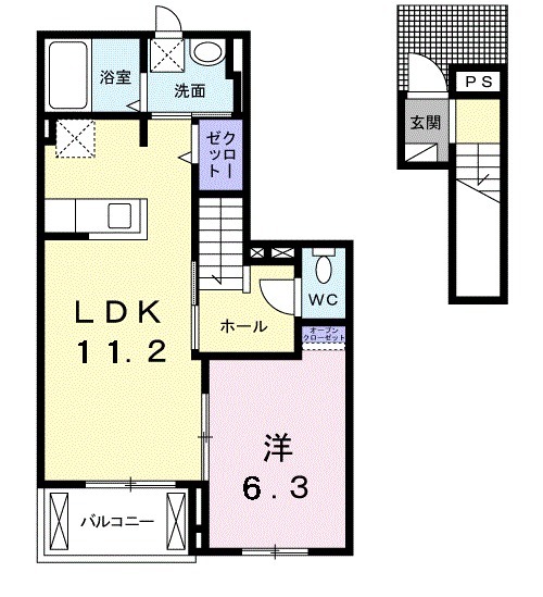 メゾン ド テラの間取り