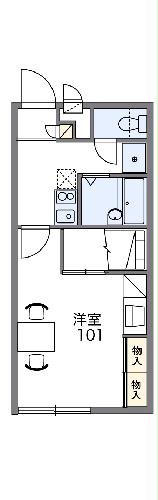 レオパレスシーサーの間取り