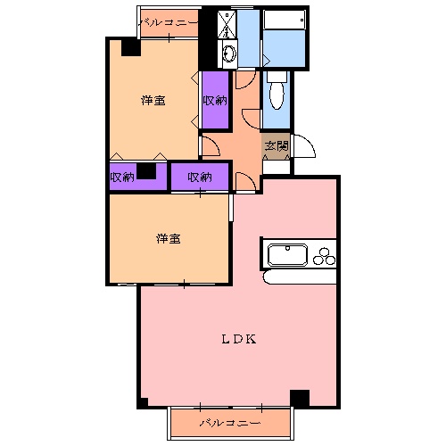 パレス・ド・エトワールの間取り