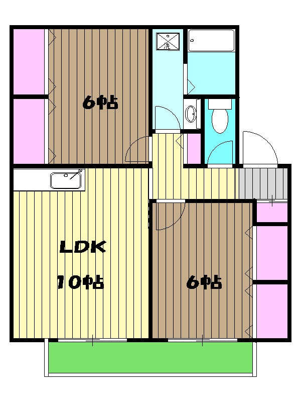 グランディル武蔵野の間取り