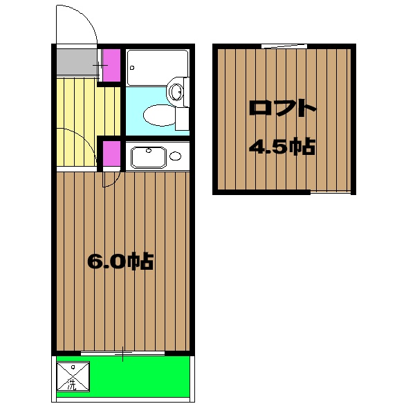 サンローズ三鷹台の間取り