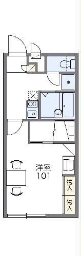 レオパレス城址の間取り