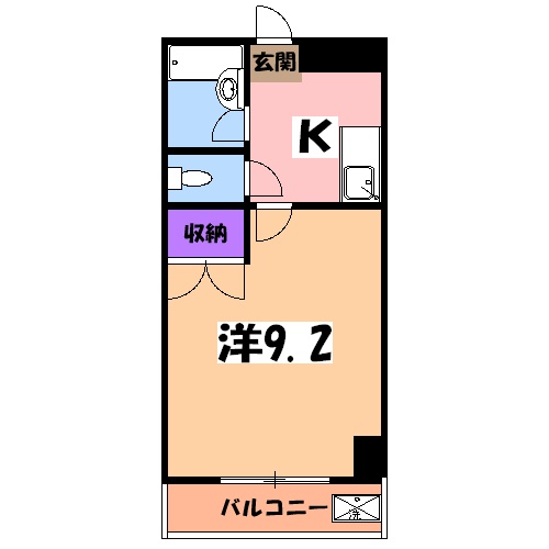 グランドォール宇都宮の間取り