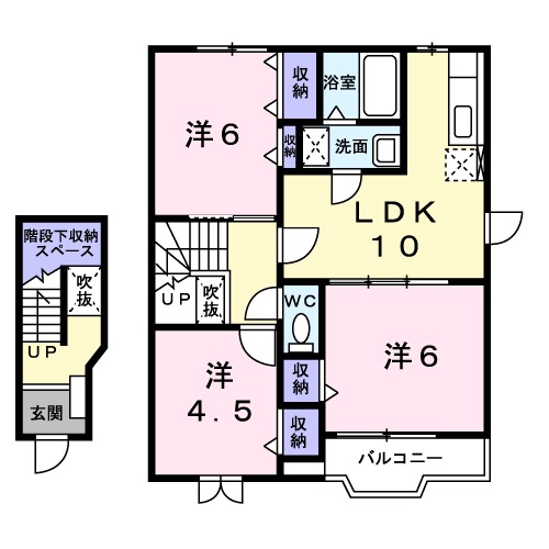 ピュアハウスⅡの間取り