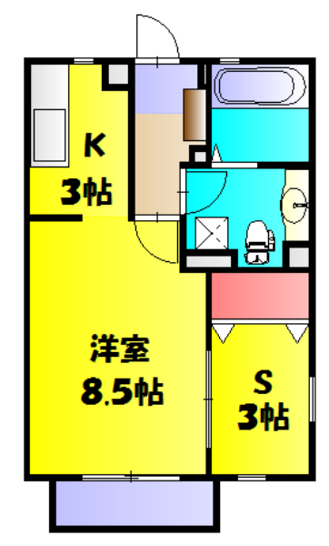 ヴォートル・メゾンC棟の間取り