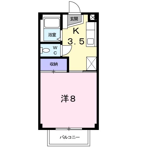 カーサヴィオラの間取り