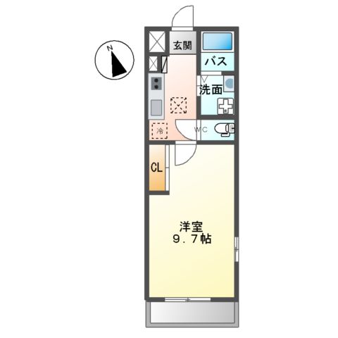 サンモールウエストⅡの間取り