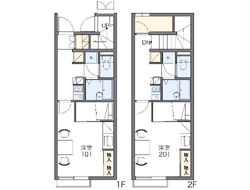 レオパレスグランパの間取り