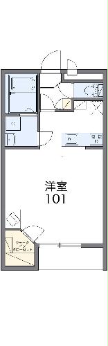 レオパレスグランシャリオの間取り