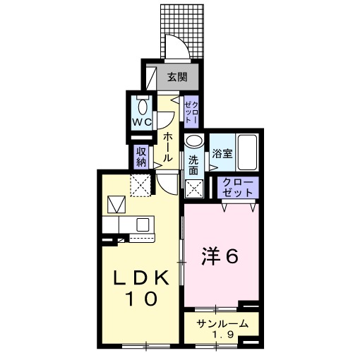 レイワ・メゾン21の間取り