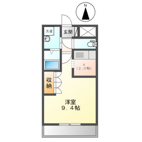 クローバーハウスDの間取り
