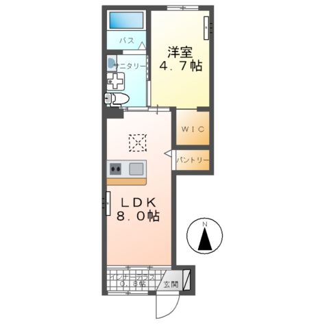 ゼファー・フィールⅡの間取り