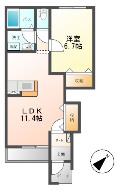 リバレインの間取り