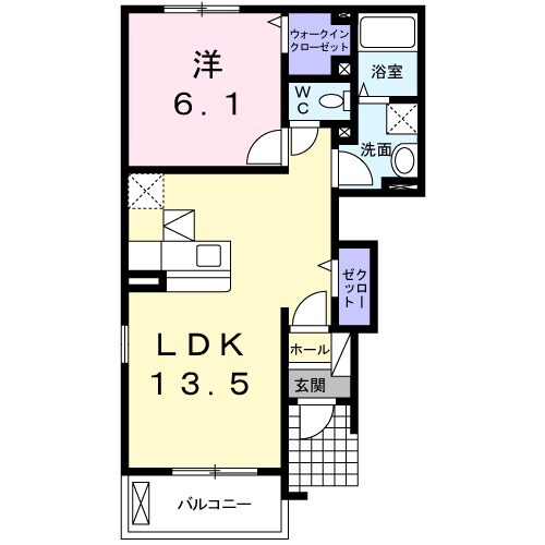 ペルルの間取り