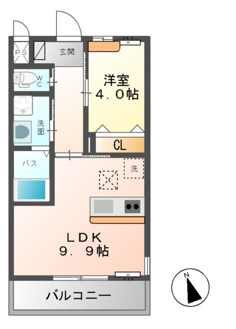グルースの間取り