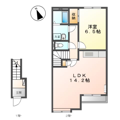 ブレス・コートの間取り