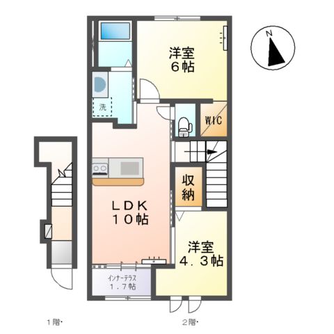 マイスターⅡの間取り