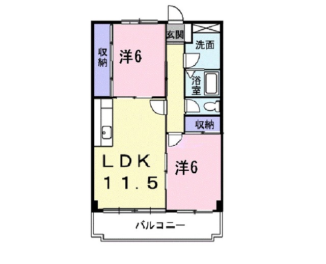 ポートサーパスの間取り