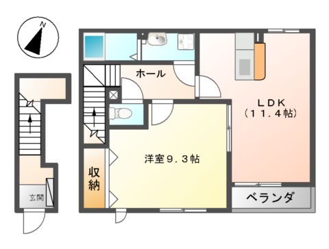サン フォレスタの間取り