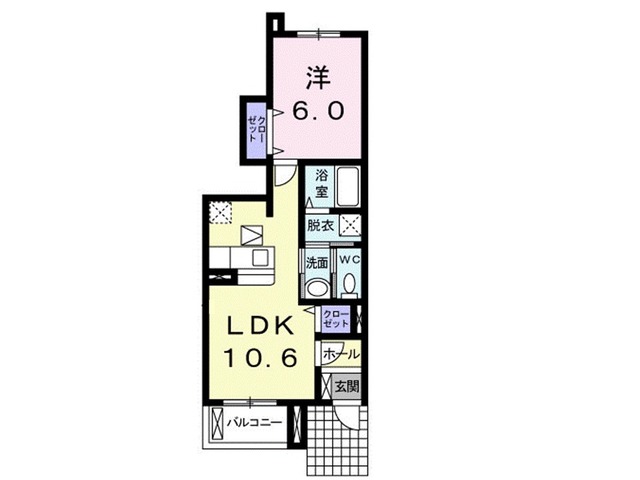 ブランピエールの間取り