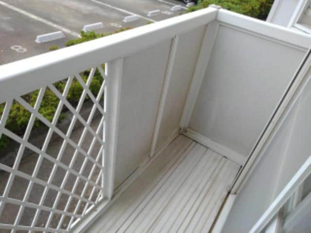 12/21 バルコニー