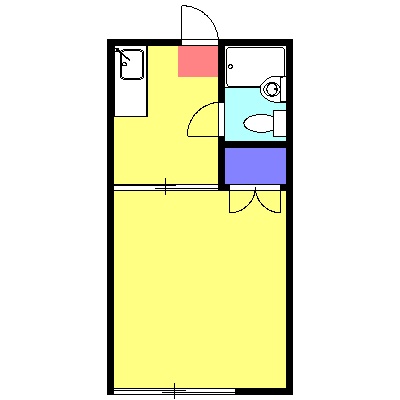 Uハイツの間取り