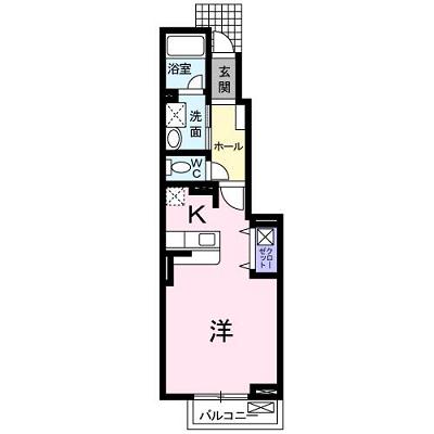 ソレイユ壱番館の間取り