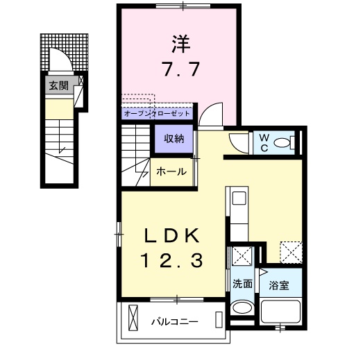 Berry fieldsの間取り