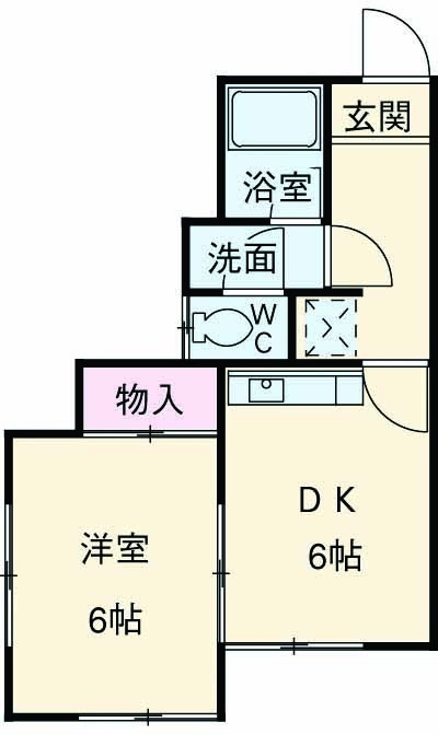 アネックスユウの間取り