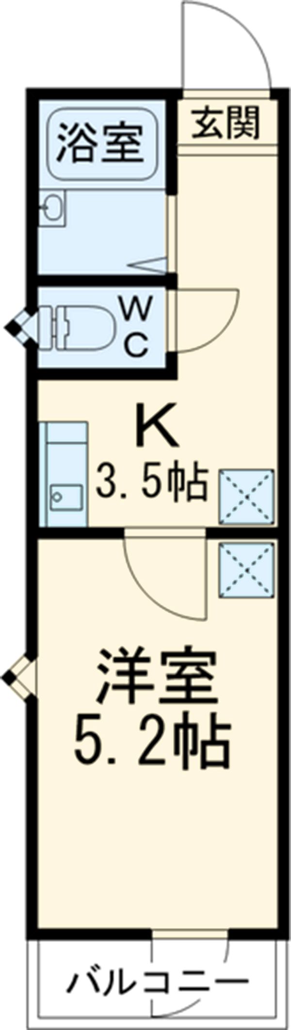 クラーク葛飾の間取り