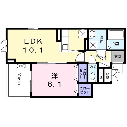 カーサ・コリーナの間取り