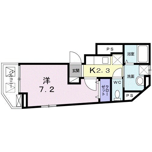 フランメゾンの間取り