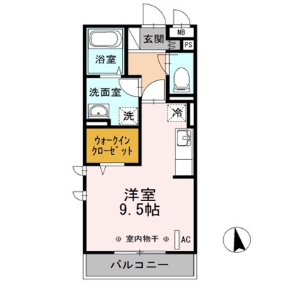 エスポアⅡの間取り