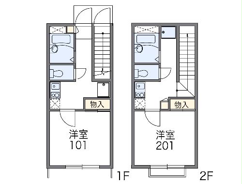 レオパレスグランシャリオの間取り