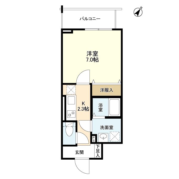 Verre森下の間取り