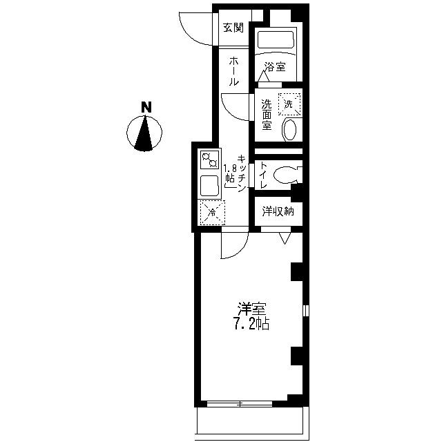 LA VIE EN ROSEの間取り