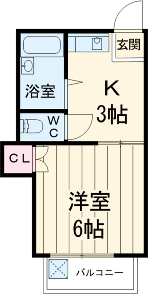 リバーサイド豊春の間取り