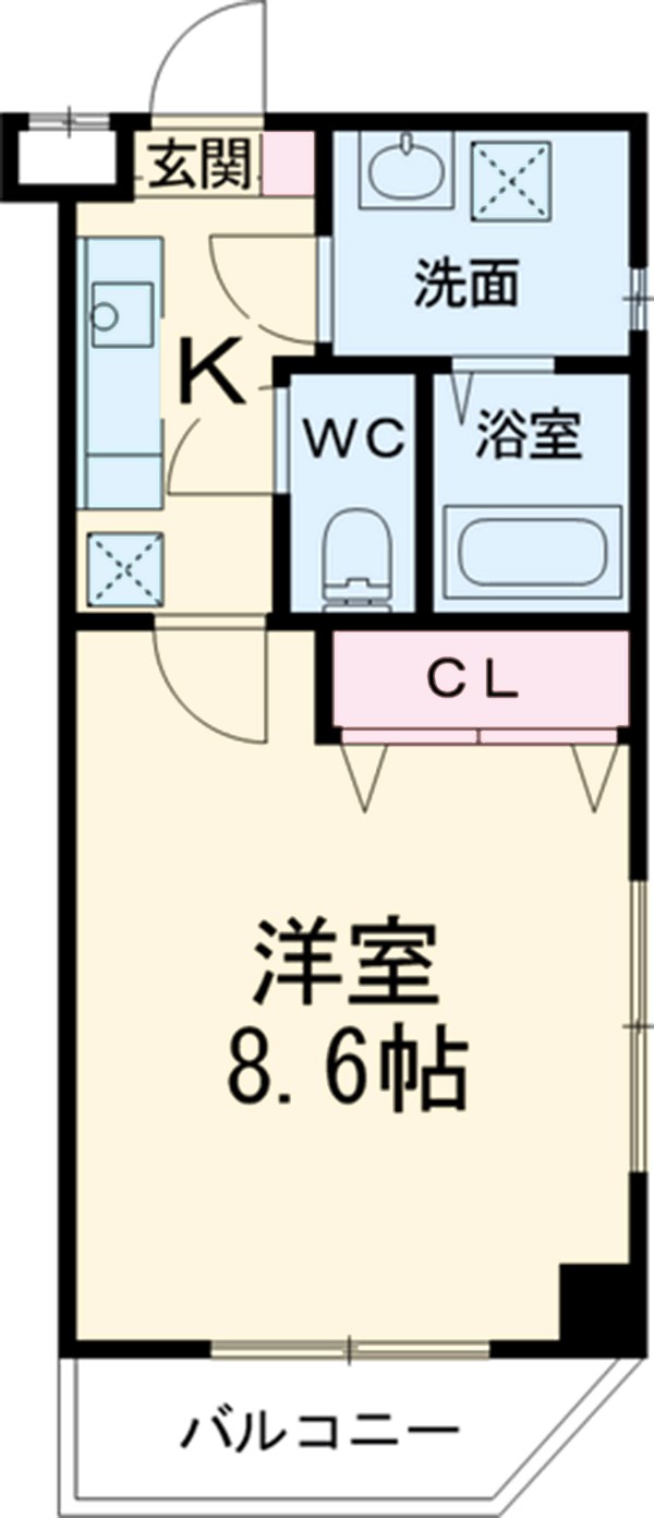 シティハウスの間取り