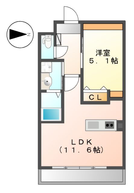 リリ・レアの間取り