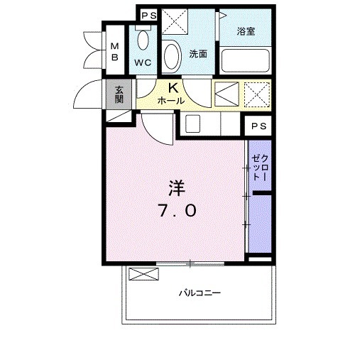 シャトンノアールの間取り