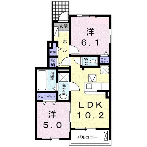 セラームの間取り